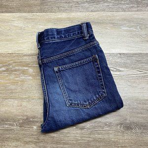 GAP Slim Boot Cut Mid Rise Dark Wash Blue Denim Jeans Women's Size 16